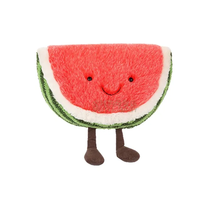 JELLYCAT Interesting Food Фрукты Арбузный Куклы Плюшевая кукла Высота в сидячем положении 15 см 8 см Рекомендуемый рост