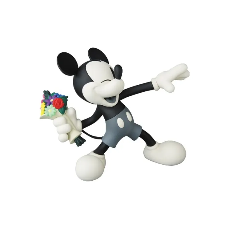 Medicom Toy Vcd Throw Mickey Figure Black/White