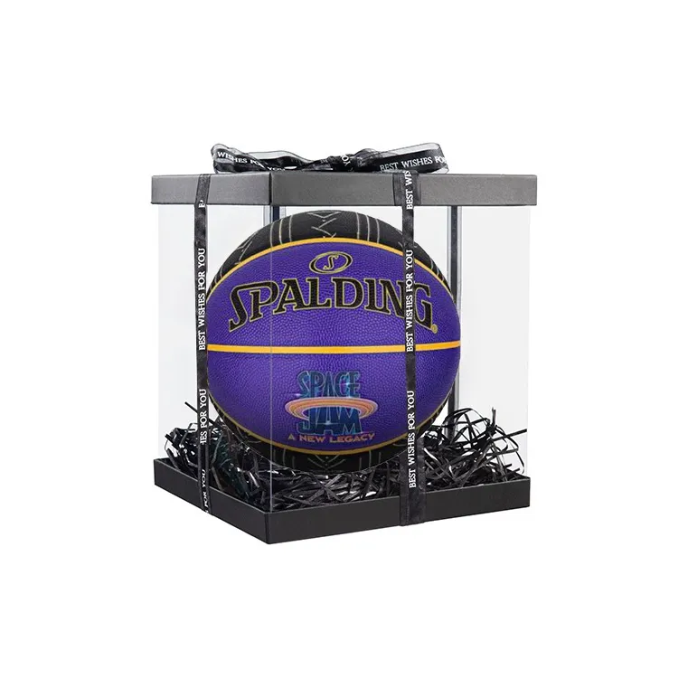 SPALDING x SpaceJam PU Basketball Purple Black Size 7 Training Unisex