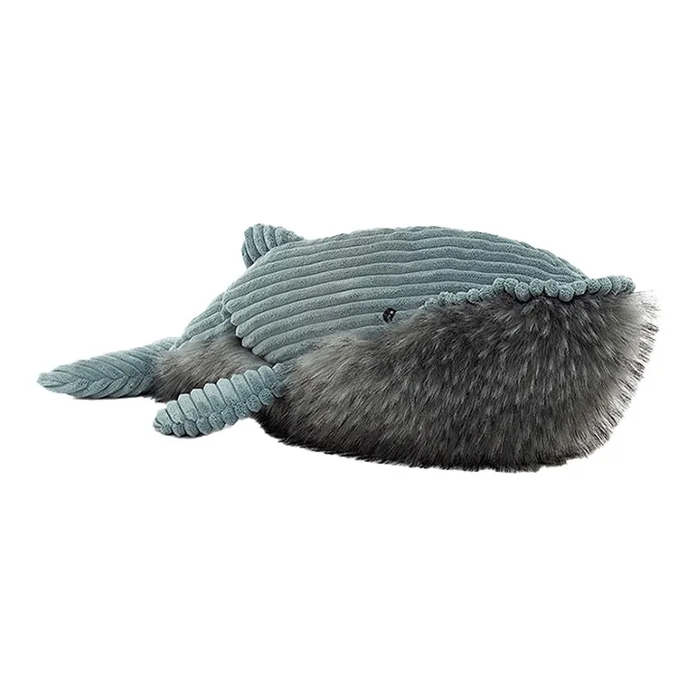 JELLYCAT Ocean Series Weli Китово-синий Куклы Плюшевая кукла 17 см Высота 50 см Длина