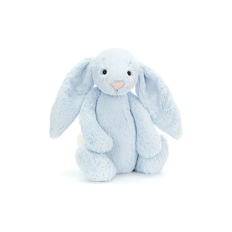 JELLYCAT Bashful Blue Bunny Stuffed Animal