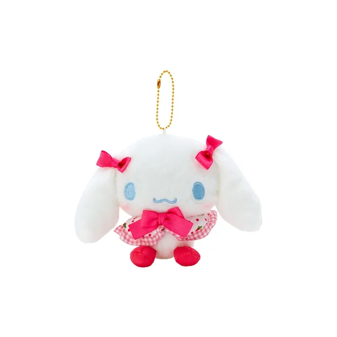 Sanrio Cinnamoroll Клубничное платье кукла плюшевая кукла 11,5 см рекомендуемый рост