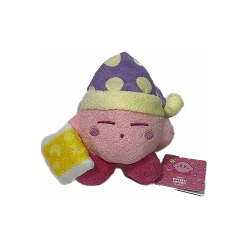 Kirby Sleeping Cap Kirby Dolls Plush Doll 15cm Height