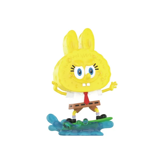 POP MART THE MONSTERS LABUBU SpongeBob, Слепая Коробка, Одиночная Коробка/комплект Из 12 Шт.