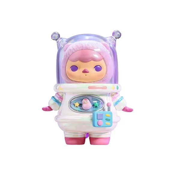 POP MART Pucky Эльф Planetary Explorer Космос Кошка Космонавт Мода Фигурки 13 см