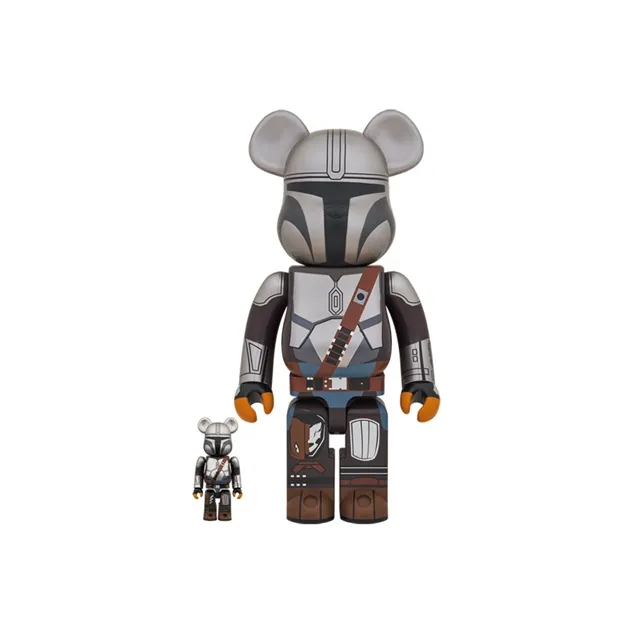 Bearbrick X Star Wars The Mandalorian Beskar Armor