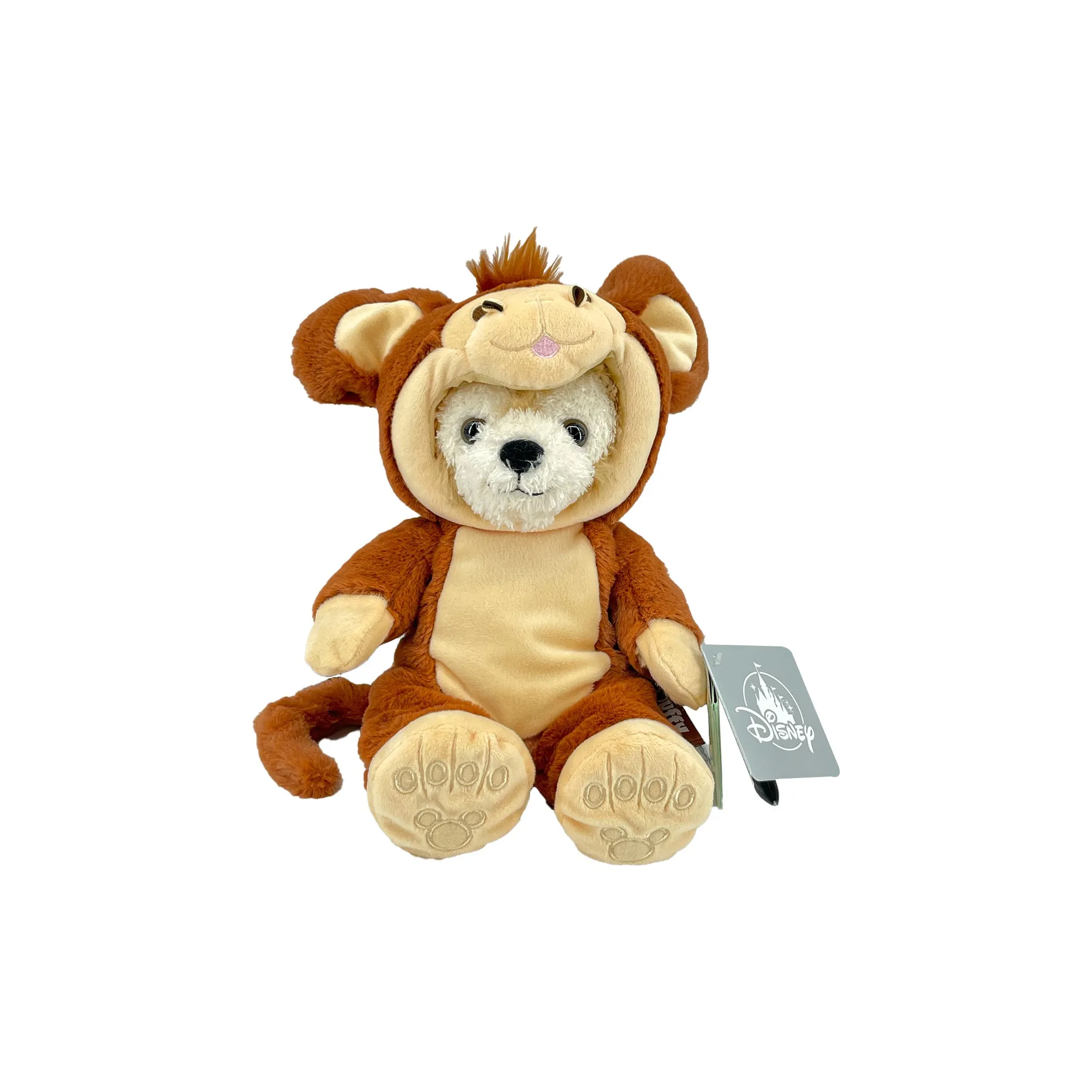 Disney Chinese Zodiac Collection, Monkey Duffy Dolls Plush Doll Trumpets High Shanghai Disney