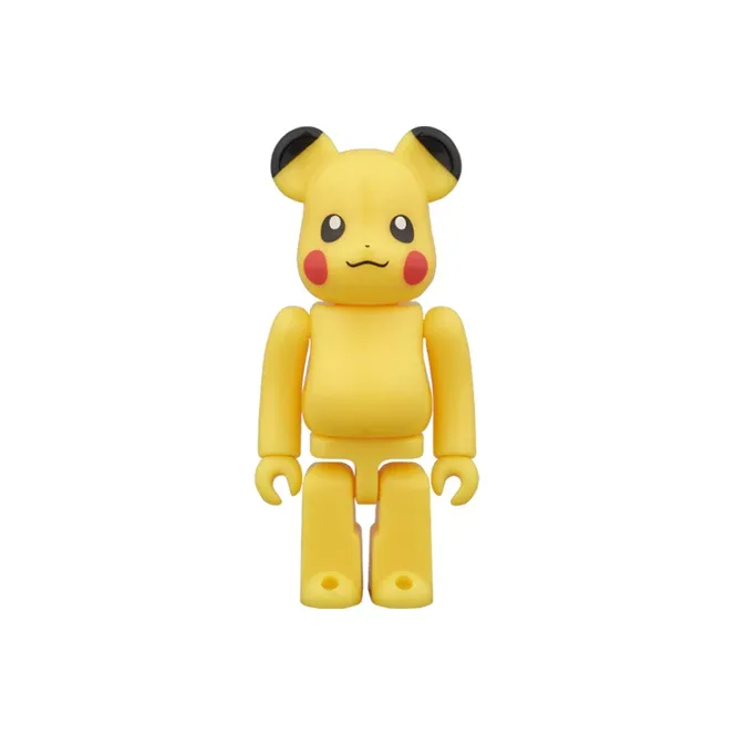 BE@RBRICK BE@RBRICK Региональное ограничение Пикачу Токио Skytree Ограниченное издание Первая серия Прозрачный слэп-бокс с карточкой 100%