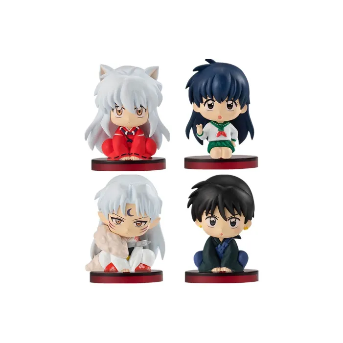 BANDAI Инуяша Сэсшомару Мироку КАГОМЕ АРИ 100% Счастливый Draw Целая коробка 4 шт