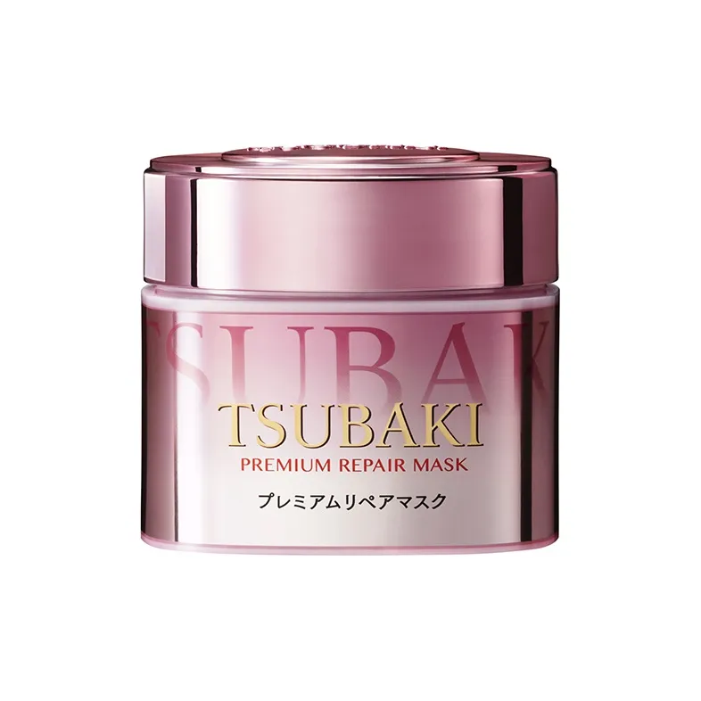 TSUBAKI Весенние маски для волос Camellia Восстанавливающие Увлажняющие Увлажняющий уход 180 г