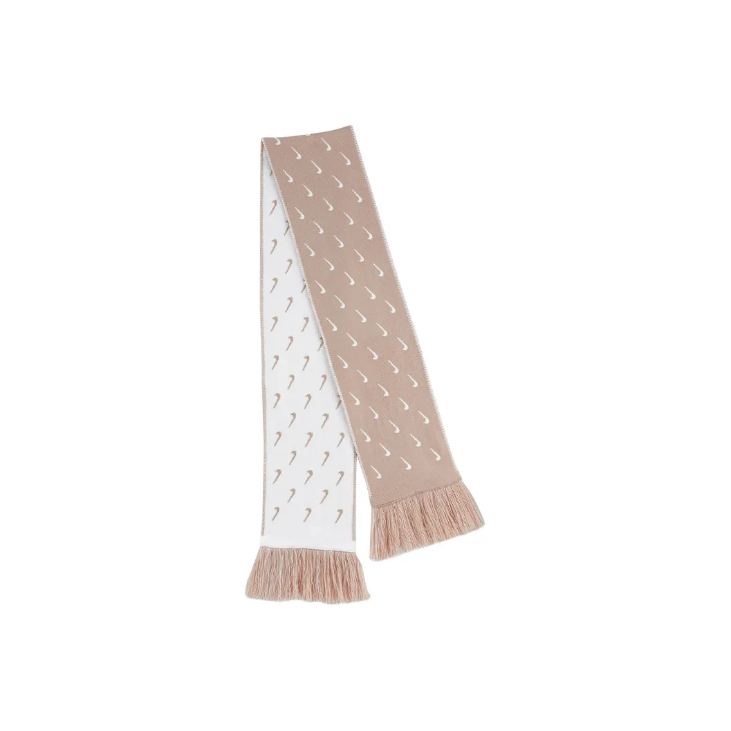 Nike Вязаные Шарфы Унисекс Розовый Белый