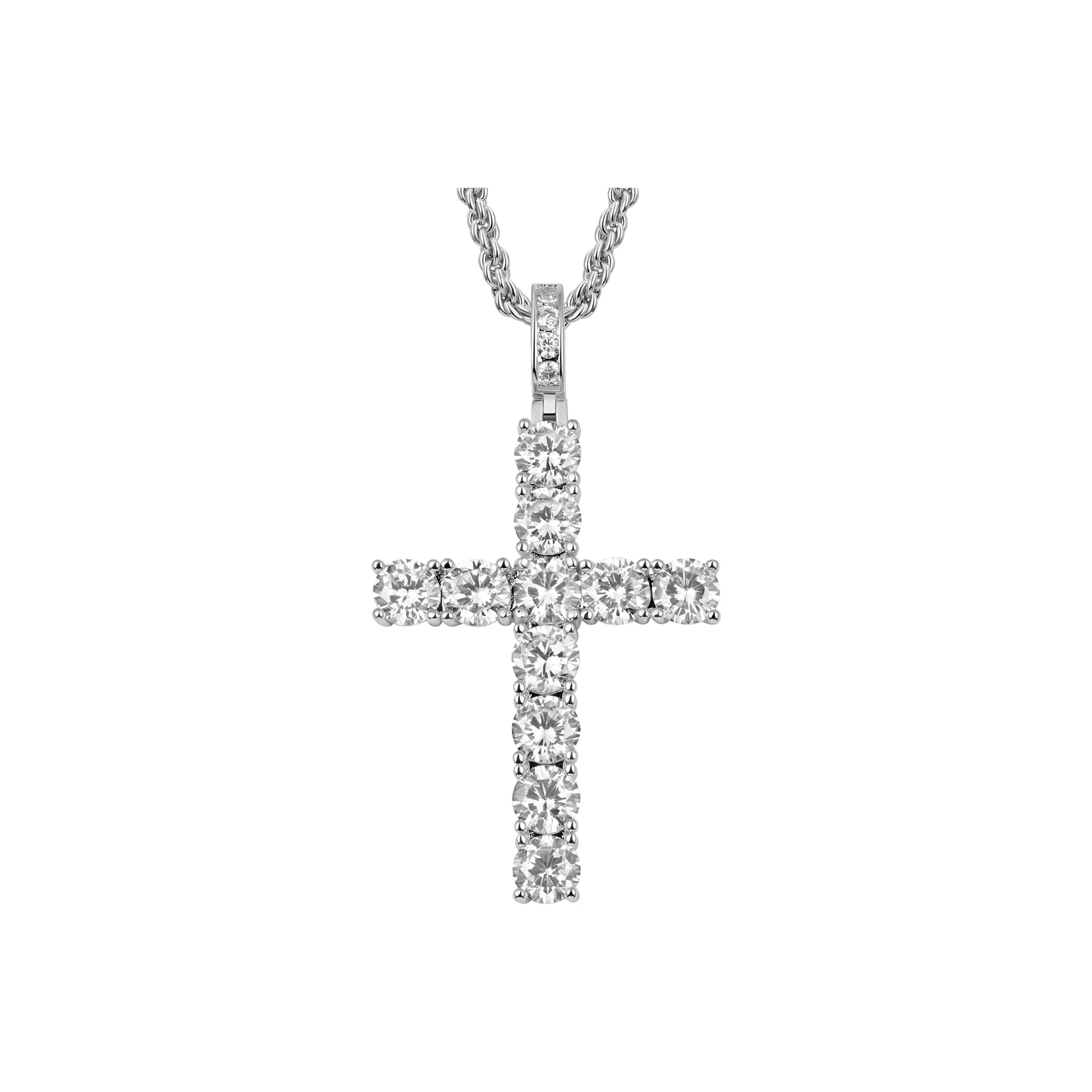 APORRO 18K White Gold Plated/14K Gold Plated Pendants Unisex White/Gold
