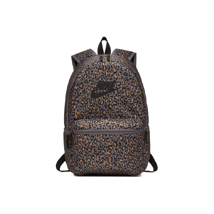 Nike Polyester Backpack Regular Unisex Leopard Print