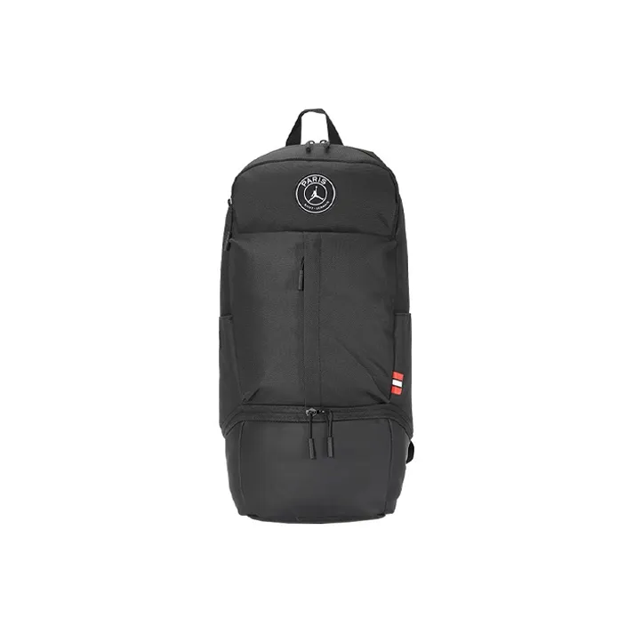 Jordan × PSG Коллаборация Полиэстер Баскетбольная Сумка Рюкзак Стандартный Унисекс Черный