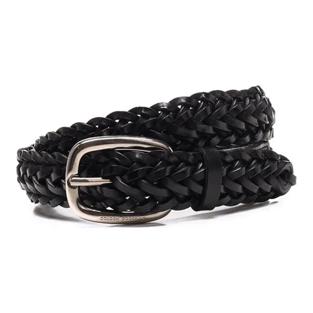 Golden Goose Deluxe Brand Houston Braided Buckle Belt
