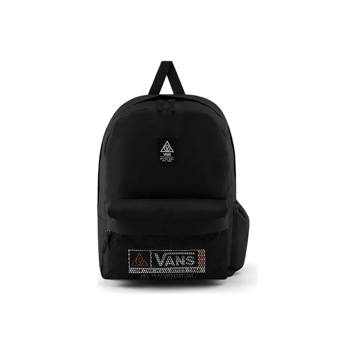 Vans Polyester Backpack Regular Unisex Black/Army Green