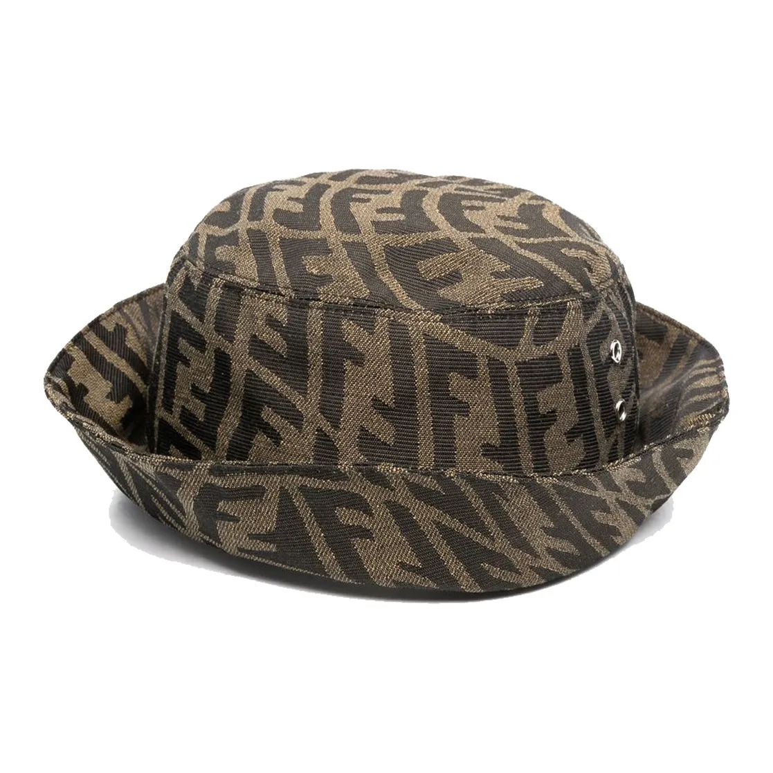 FENDI Kids Ff Motif Bucket Hat
