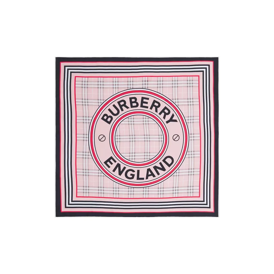 Burberry Silk Scarves Women's Rouge Red