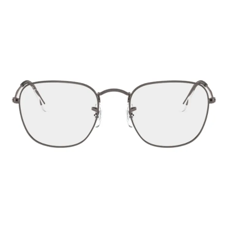 RayBan Metal Square Eyeglass Frames Unisex Bronze