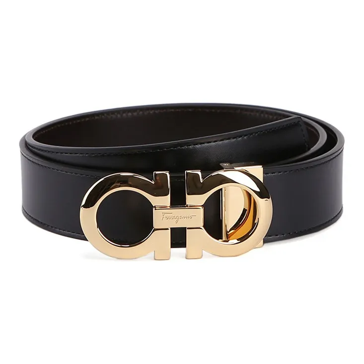 Ferragamo Reversible And Adjustable Gancini Belt