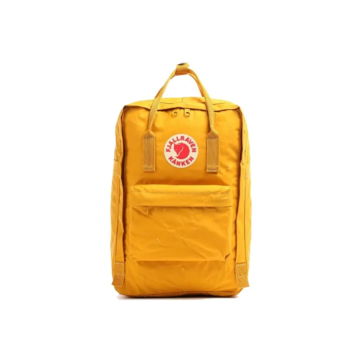 Fjallraven Kanken Nylon Backpack Regular Women's Bright Yellow