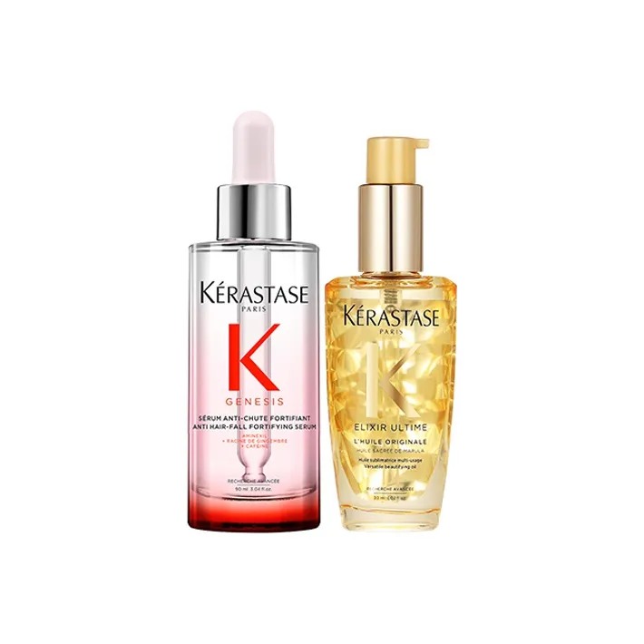 KERASTASE Сглаживающий набор шампуней и кондиционеров Hydrating уход за волосами двухкомпонентный набор