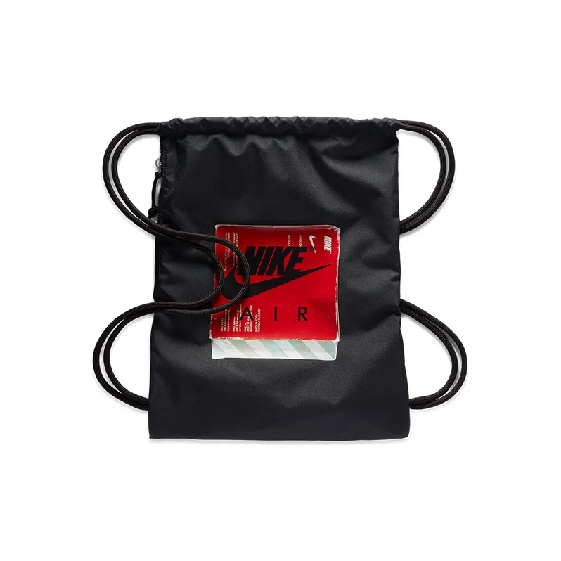 Nike Heritage Polyester Fitness Bag Backpack Regular Unisex Black
