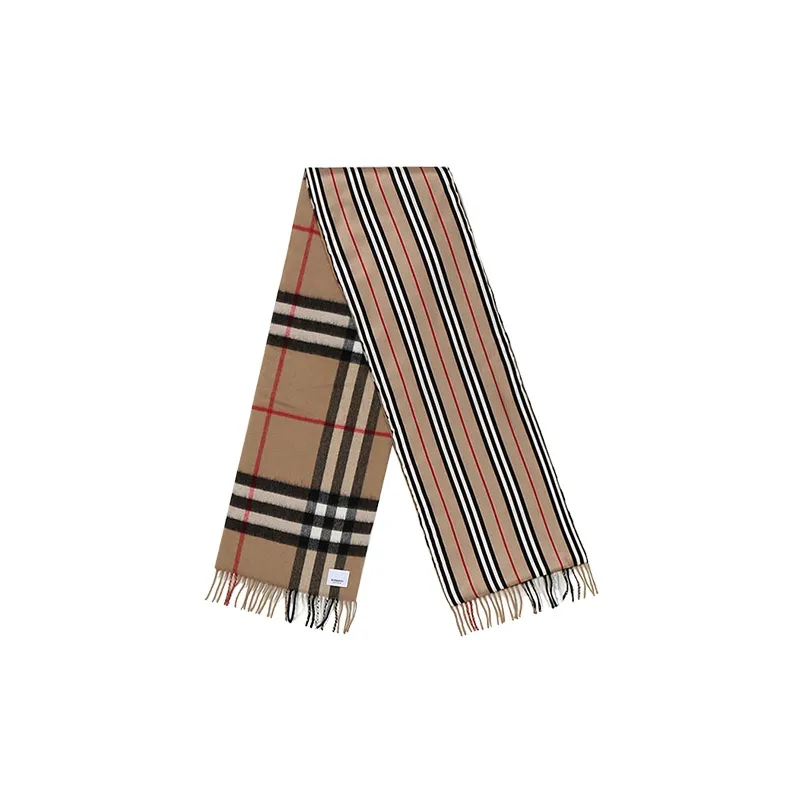 Burberry Cashmere Knit Scarves Unisex