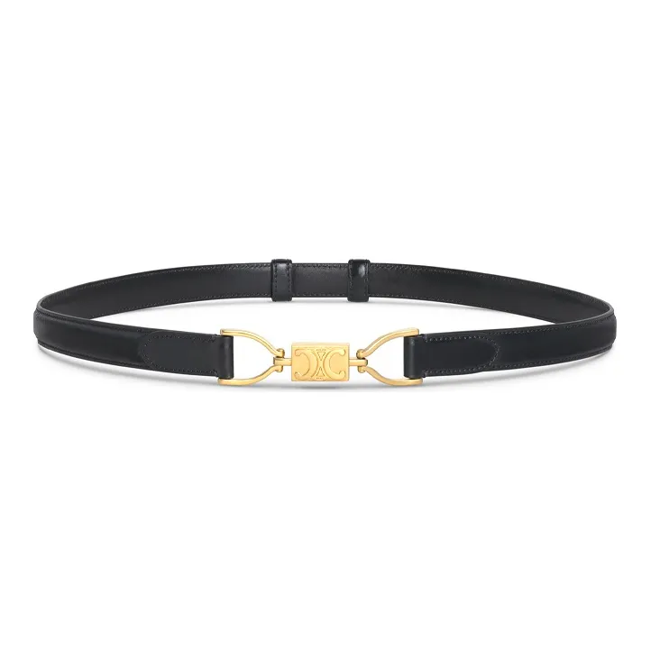 CELINE Leather Belts Women's