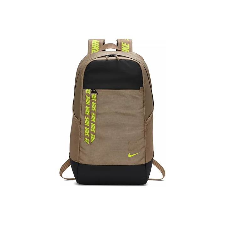 Nike Polyester Backpack Regular Unisex Khaki