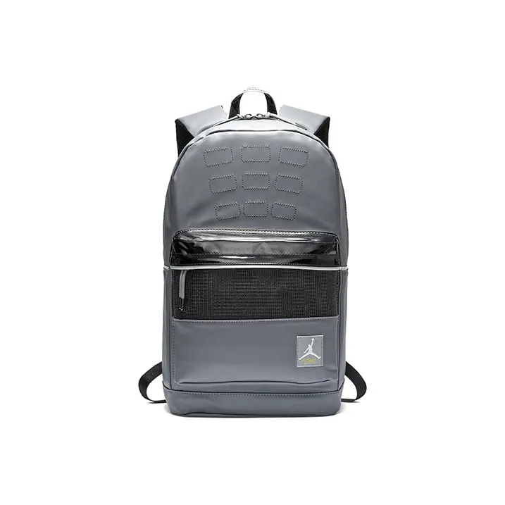 Jordan Fabric Basketball Bag Backpack Regular Unisex Shadow Gray/Light Gray