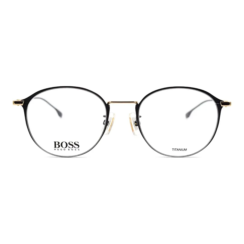 HUGO BOSS Eyeglass Frames Men Black/Gold