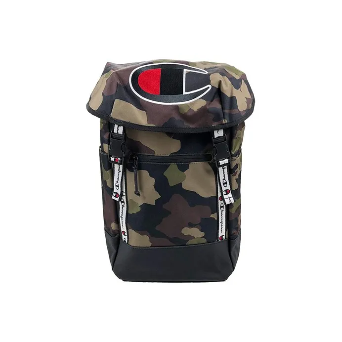 Champion Холст Рюкзак Мужской Камуфляж Зеленый