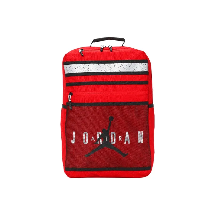 Jordan Polyester Backpack Standard Unisex Red Джордан Полиэстер Рюкзак Стандартный Унисекс Красный