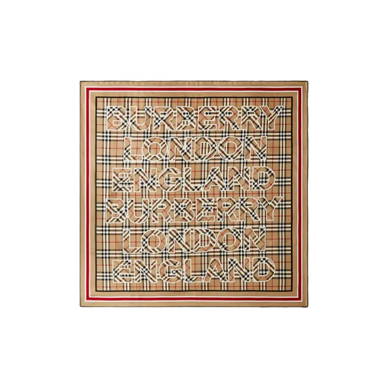 Burberry Винтаж Шелковые Шарфы Женские