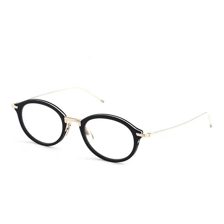 THOM BROWNE Eyeglass Frames Unisex Black