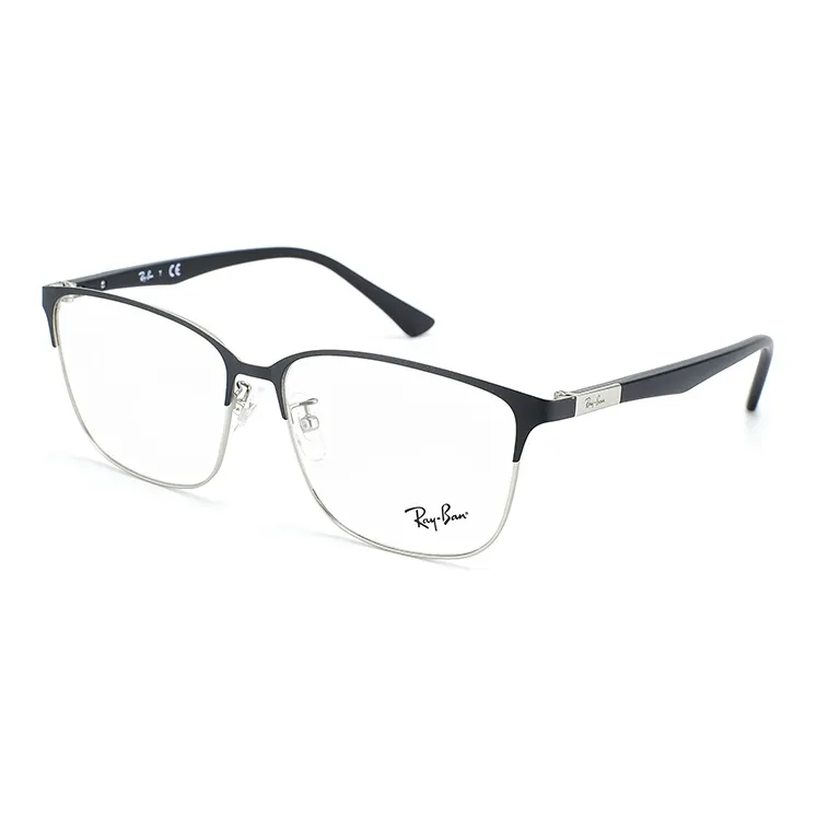 RayBan Alloy Square Eyeglass Frames Unisex