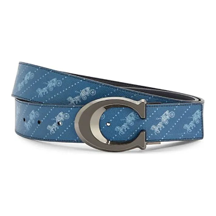 COACH Leather Belts Men's