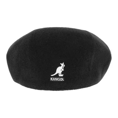 KANGOL Шерстяные Береты Черный Унисекс