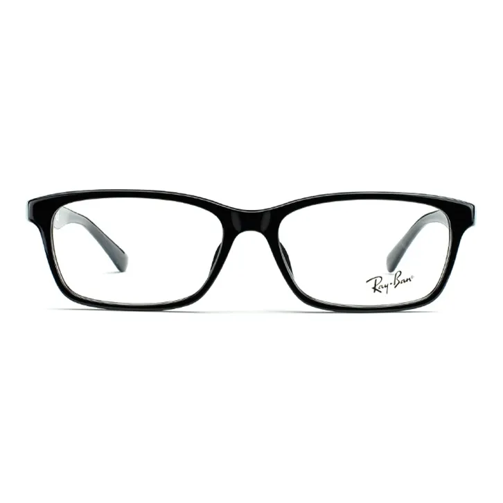 RayBan Plate Frame Square Eyeglass Frames Men's