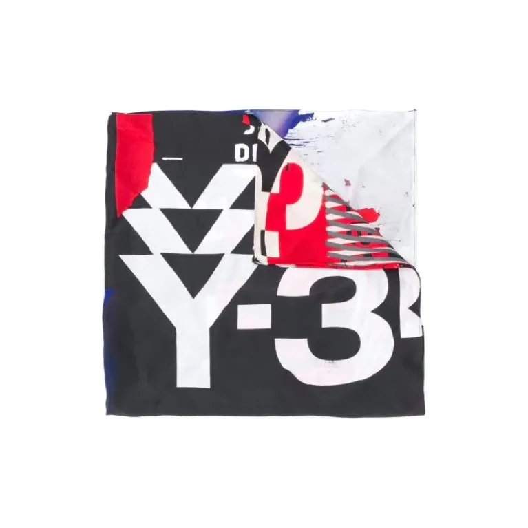 Y 3 Шелковые шарфы Многоцветные Женские