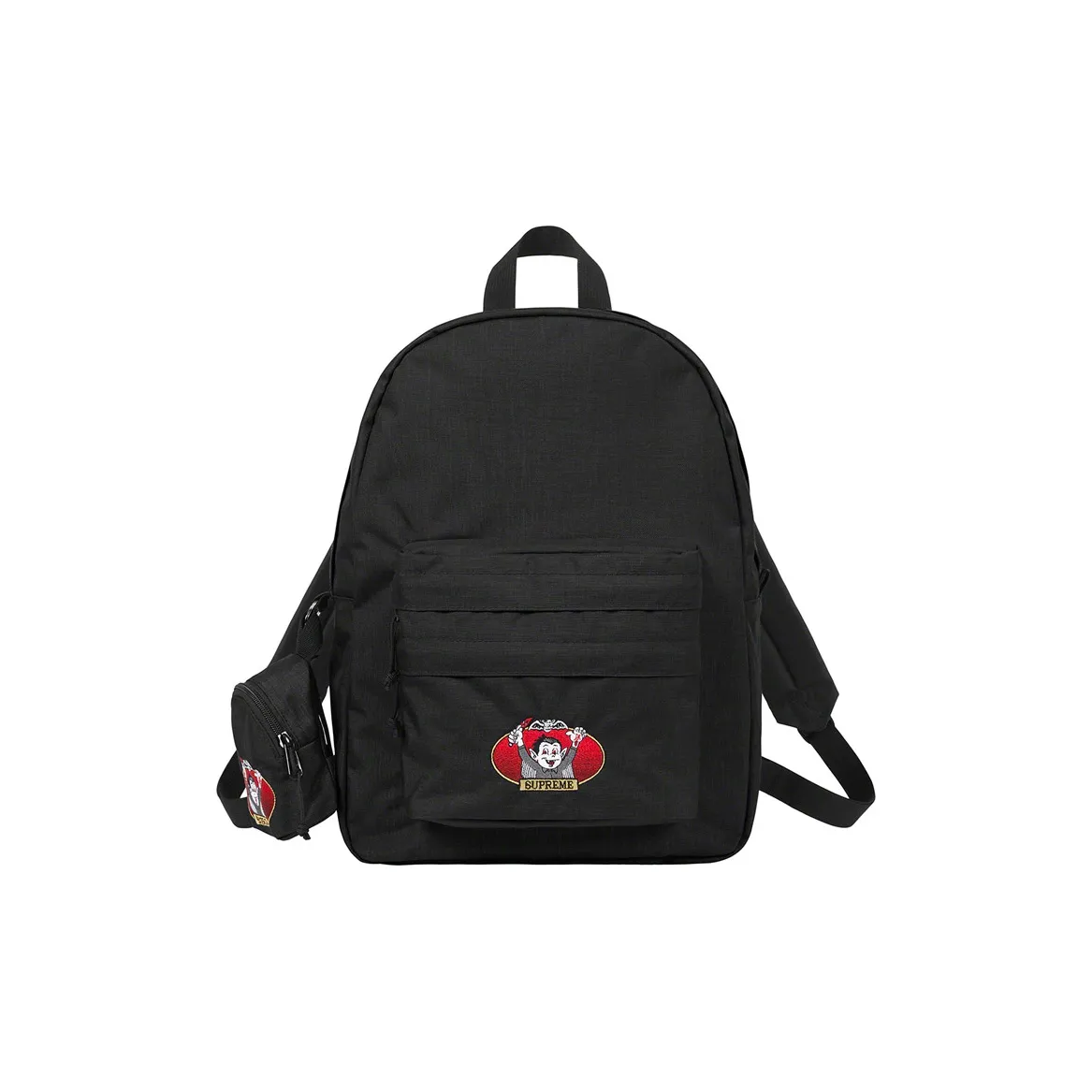 Supreme SS21 Embroidery Combo Bag Backpack Regular Men's Black