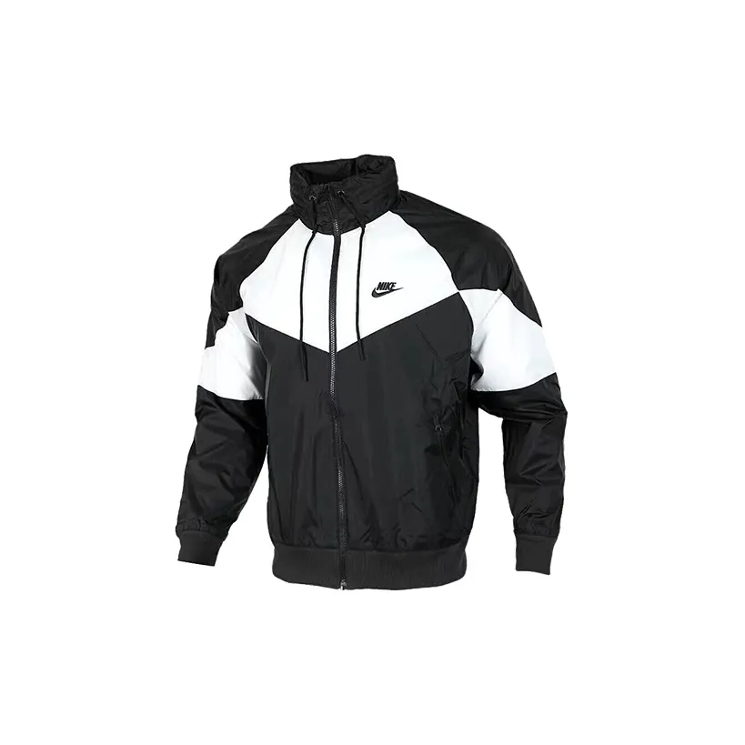 Nike Jackets Men Black White