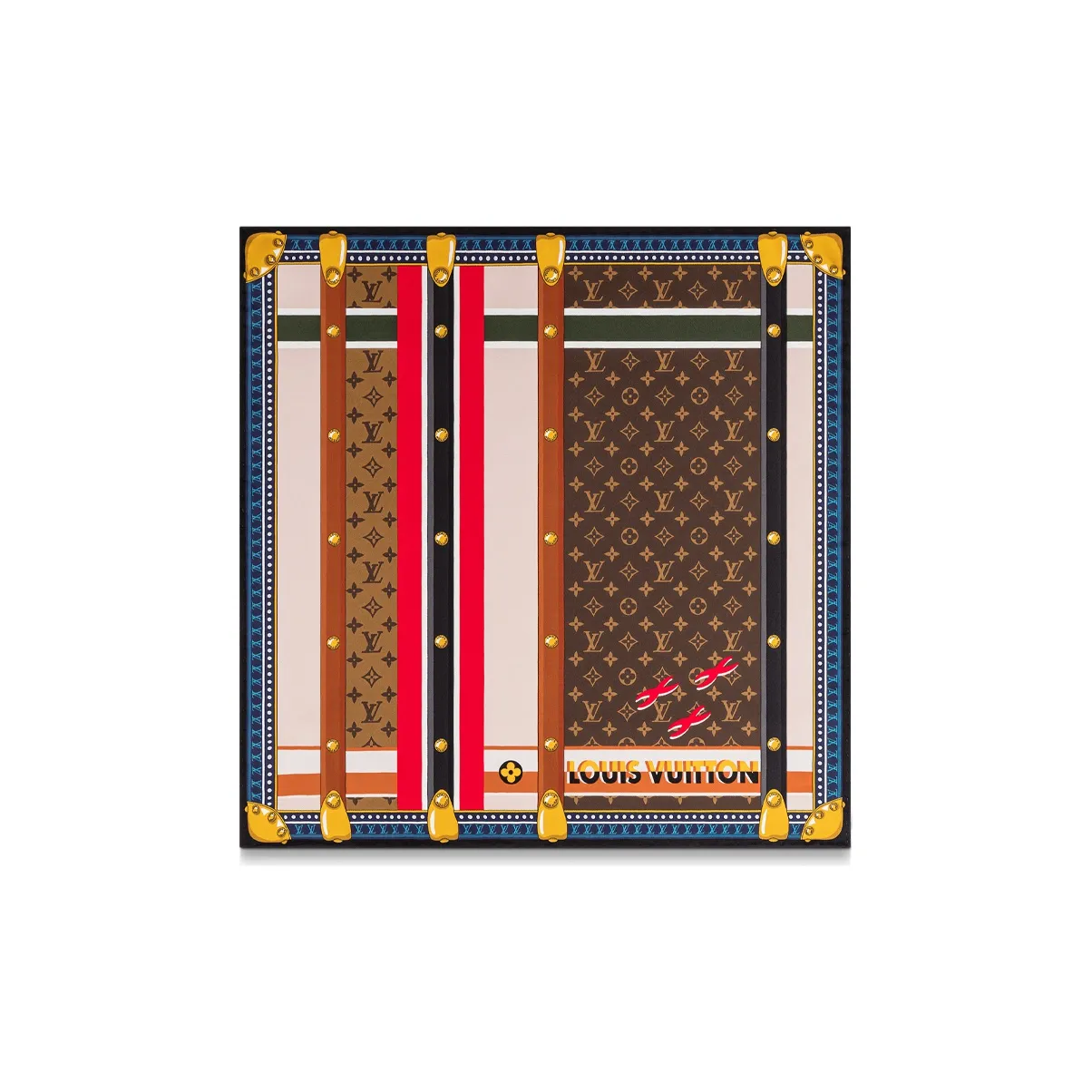 LOUIS VUITTON Шарфы из тутового шелка Женские