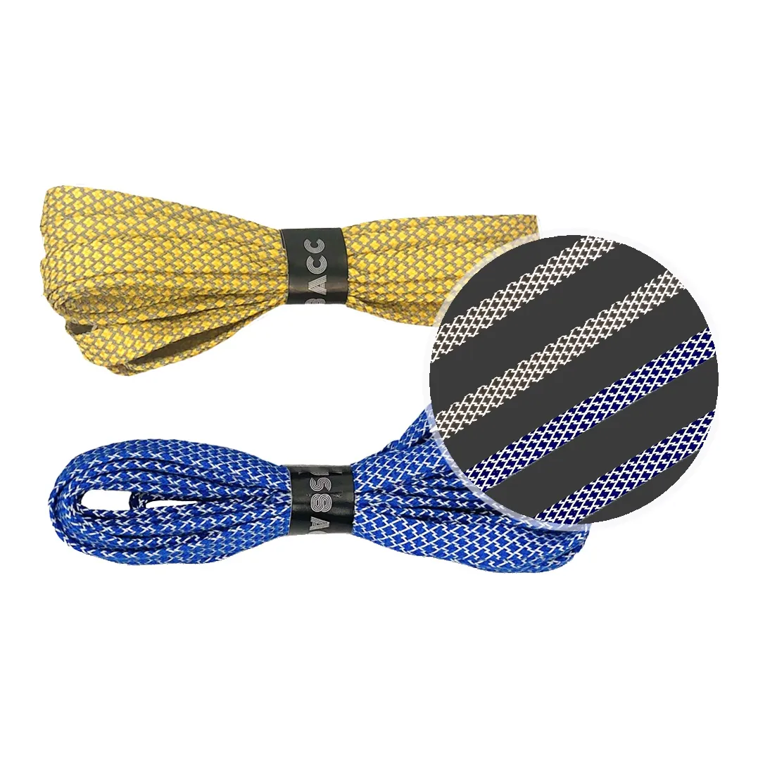 US8ACC Полиэстер, Светоотражающая пряжа, шнурки для обуви, унисекс