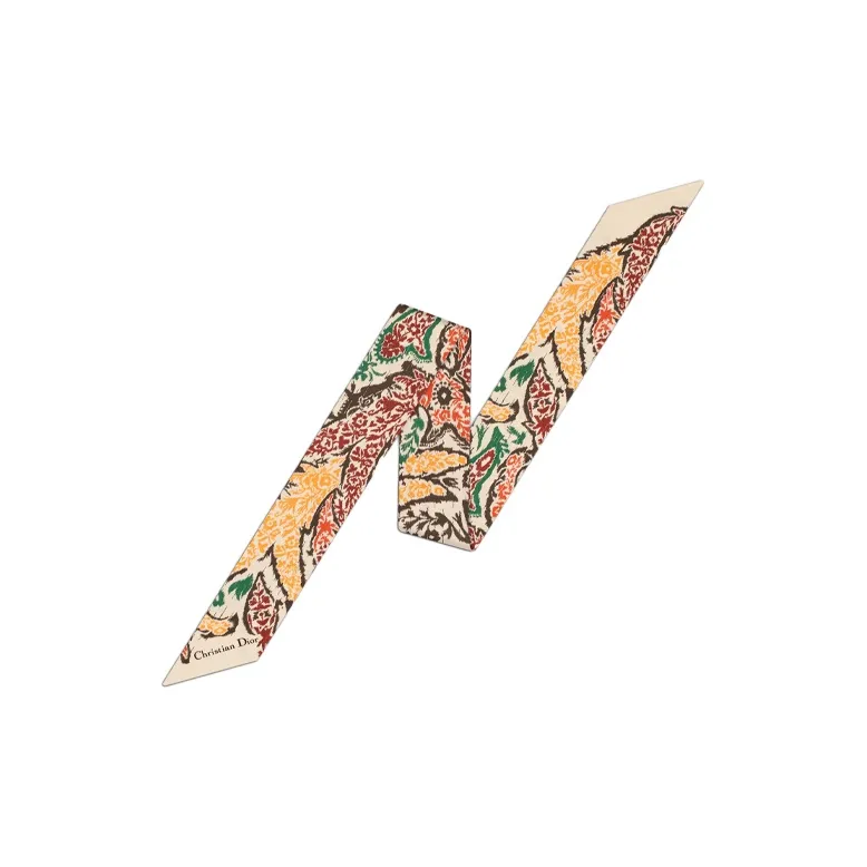 DIOR Шелковые шарфы Многоцветные Женские