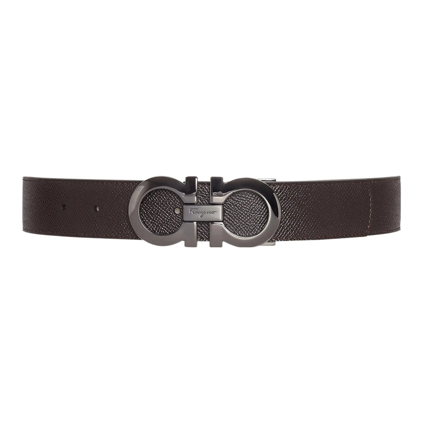 Ferragamo Reversible And Adjustable Gancini Belt