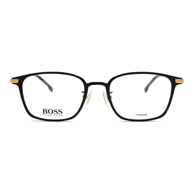 HUGO BOSS Square Eyeglass Frames Men's