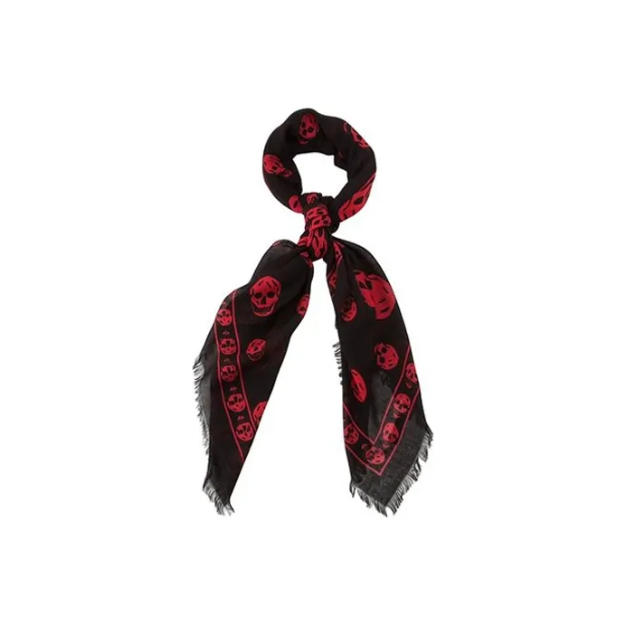 Alexander McQueen Classic Skull Scarf