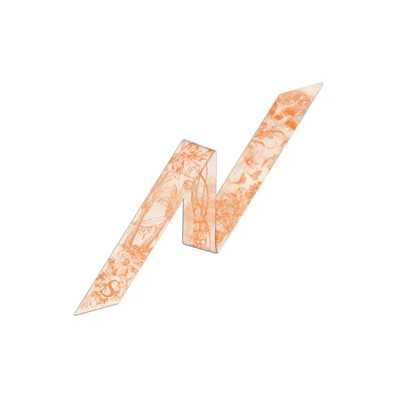 DIOR Шелковые шарфы Розовый Женские